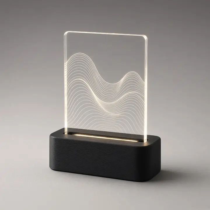 Acrylic LED sign