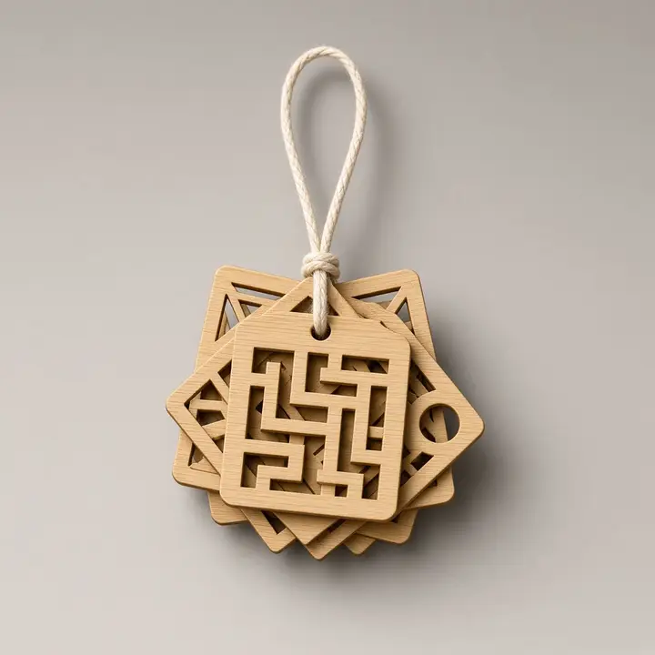 Bamboo ornaments